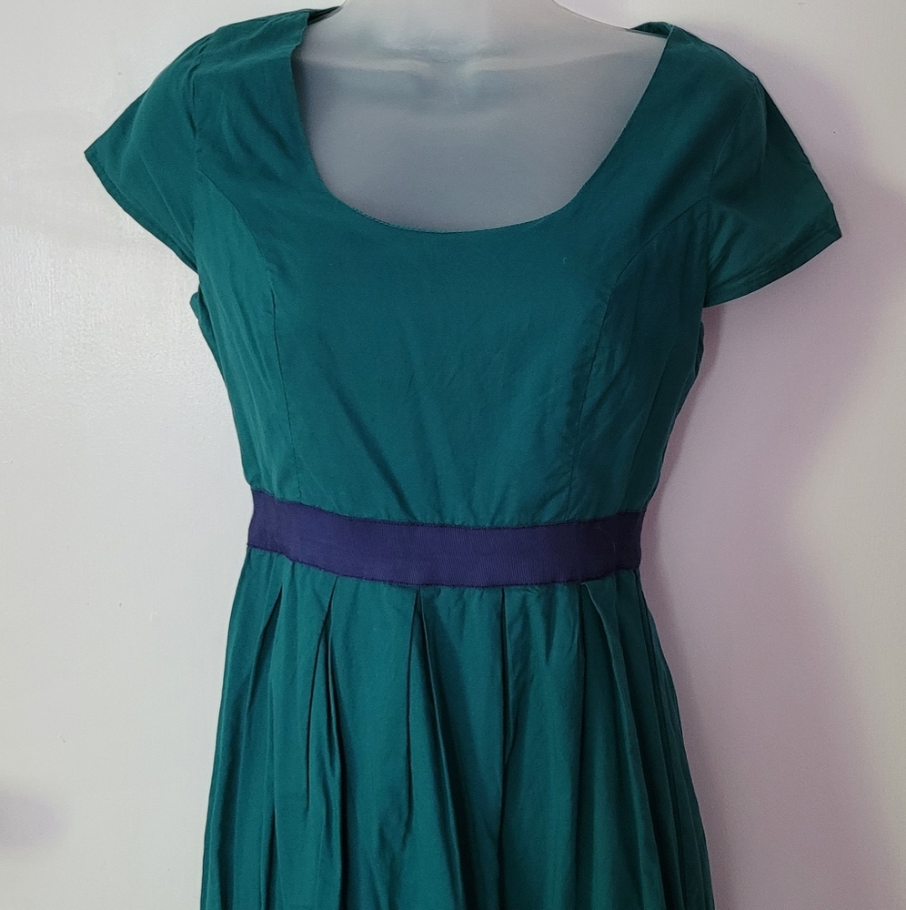 Green Cotton Dress